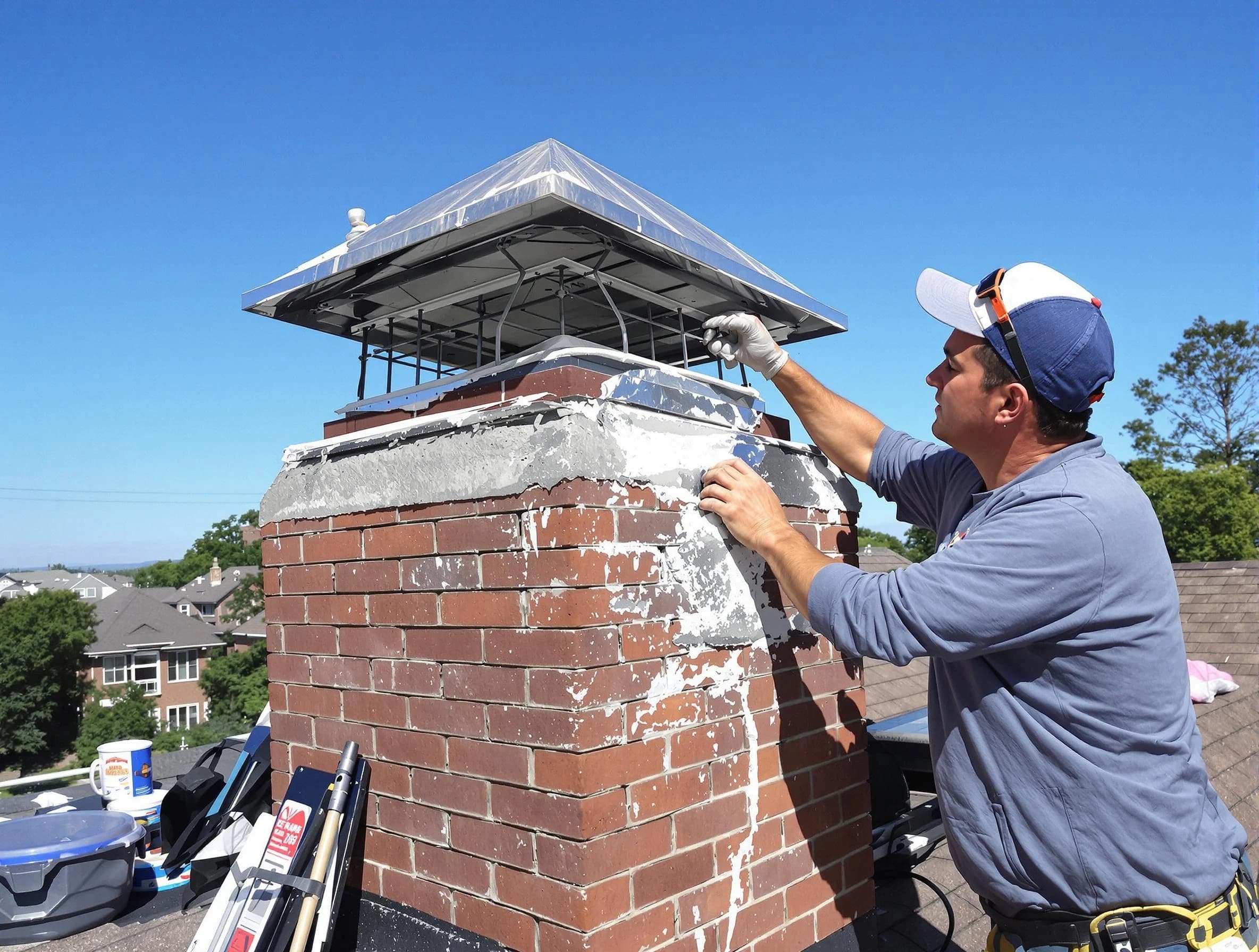 Chimney Crown Services service in Birmingham, AL